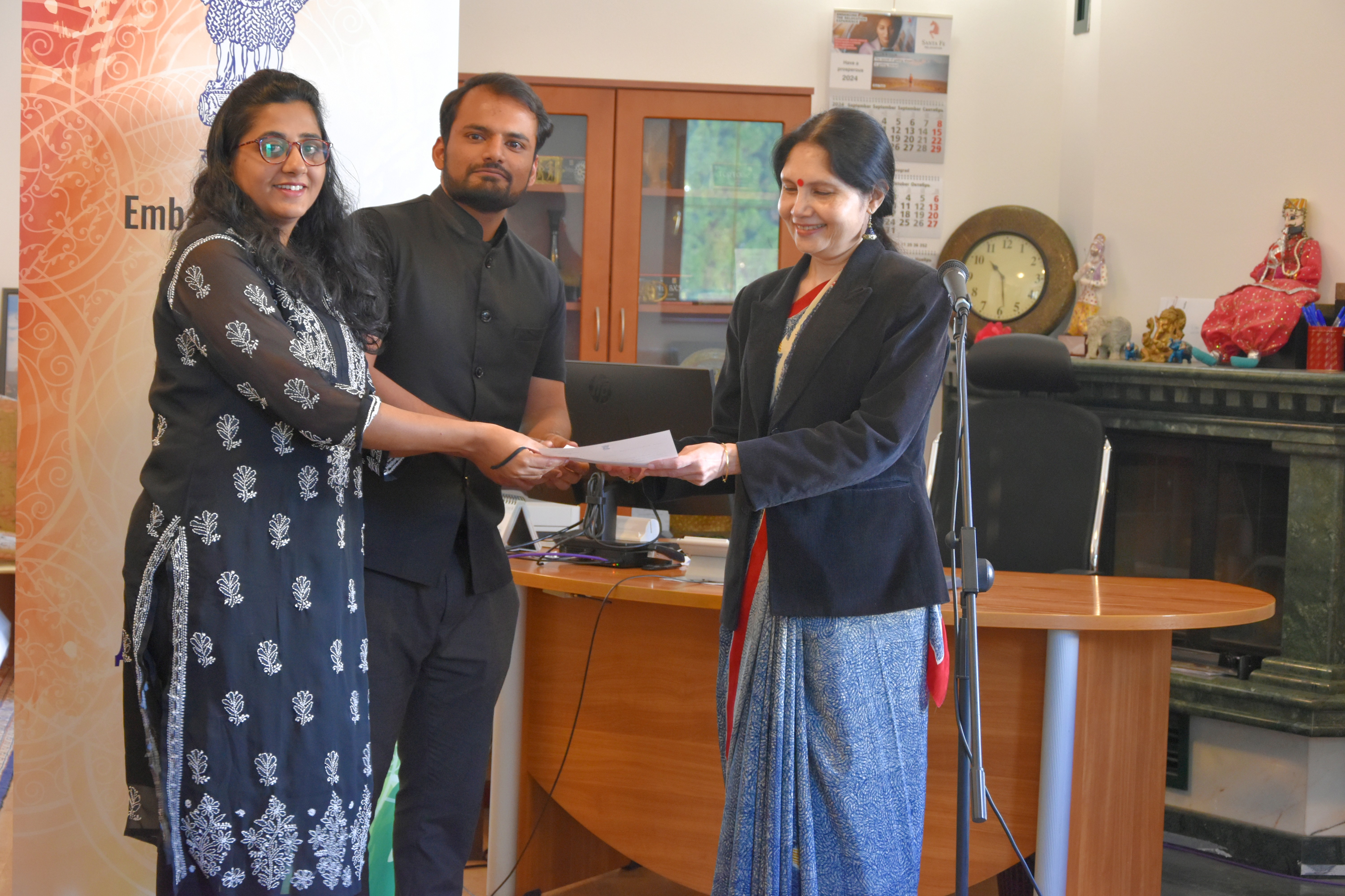 Embassy of India, Belgrade organised Hindi Pakhwada during 14-28 September, 2024