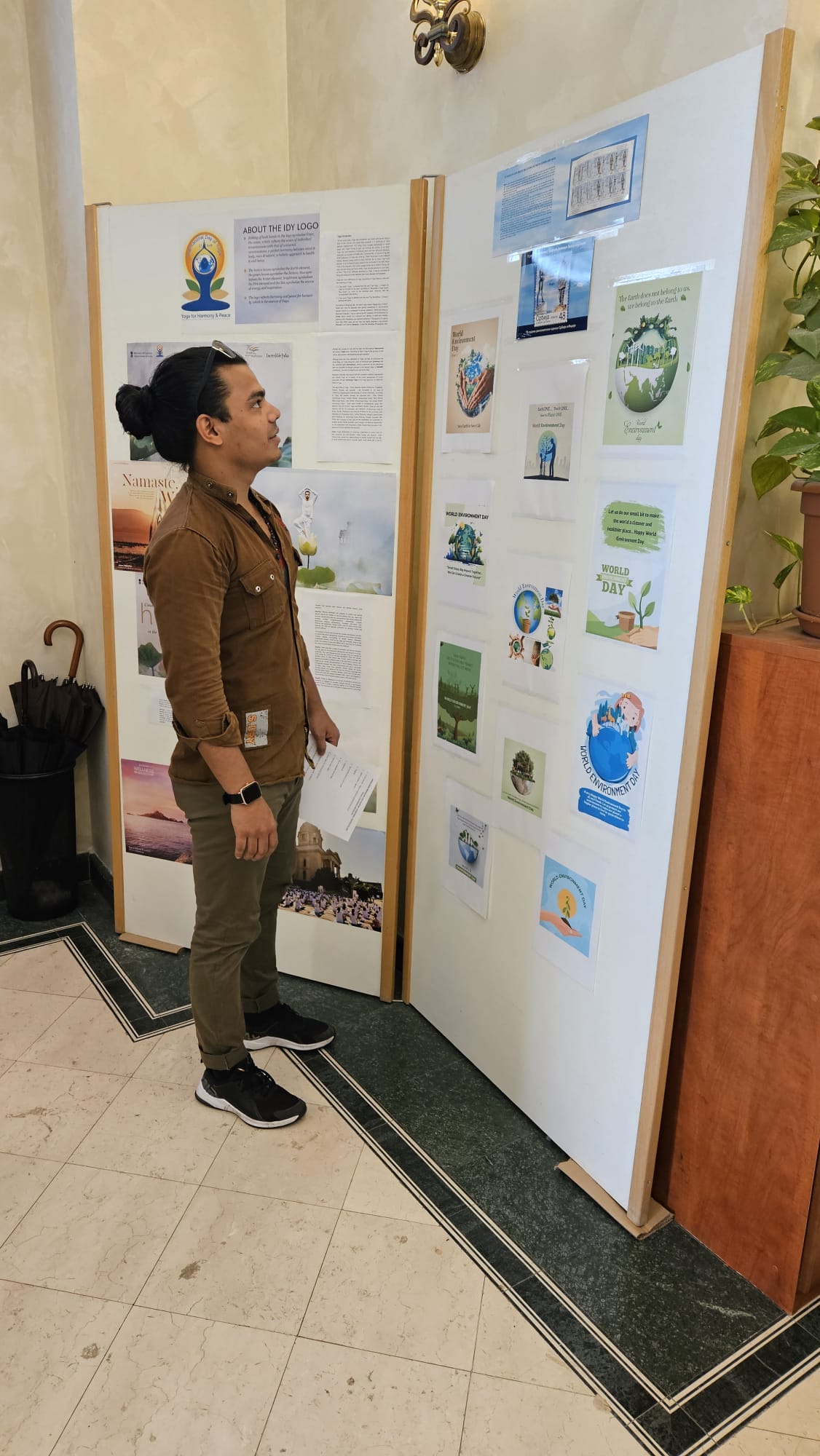 Embassy organized exhibitions on World Environment Day 2024 and 10th International Yoga Day
