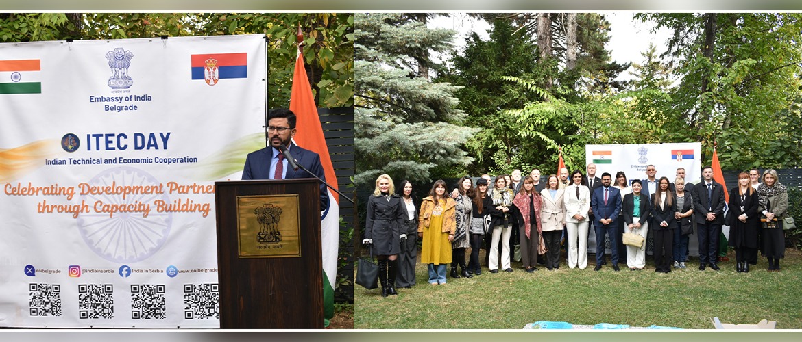 The Embassy celebrated ITEC Day on 15.10.2026, welcoming distinguished officials from the Serbian Government, ITEC alumni, and friends of India. 