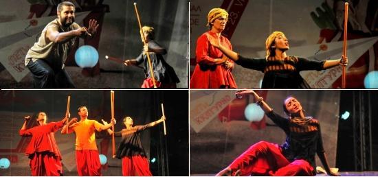  Performance of Dance &#8211; Drama ''Where the Shadow Ends''
By Kryative Theatre from Bangalore at BELEF 2017