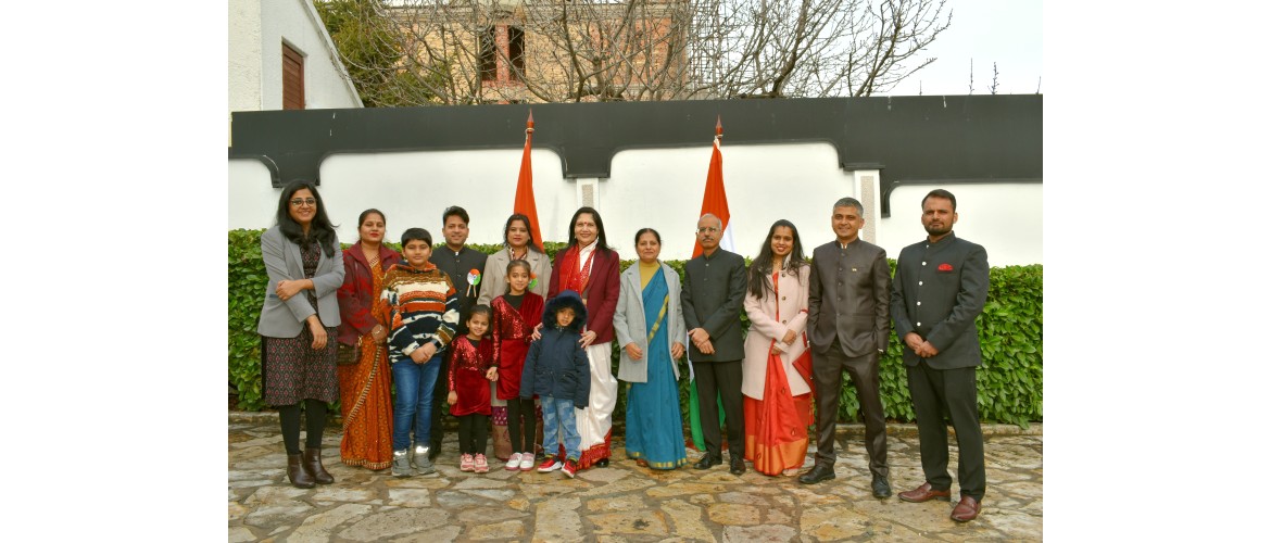  Embassy of India, Belgrade celebrated 76th Republic Day of India in the Chancery premises witnessed by Indian community and friends of India in Serbia on 26th January, 2025.
