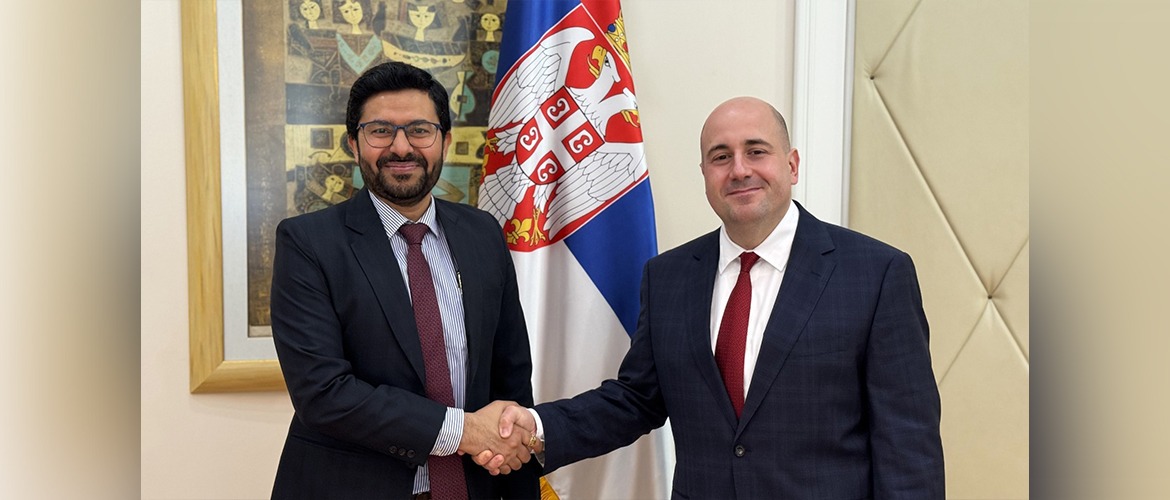 On 08.06.2026, Ambassador had a constructive meeting with Secretary General in Ministry of Foreign Affairs, Republic of Serbia, H.E. Dušan Kozarev