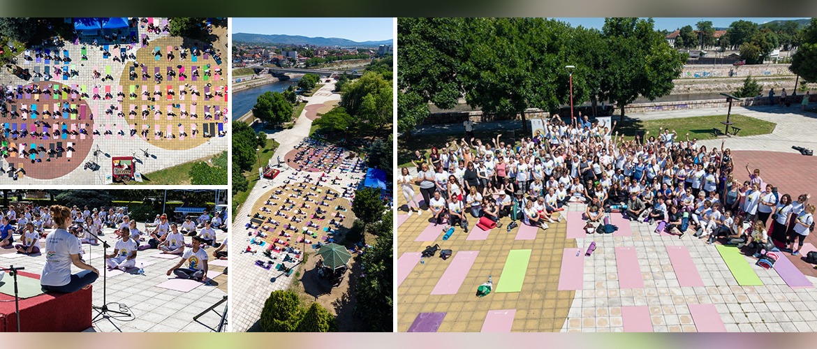  As part of the International Yoga Day Celebrations, the Embassy organized a Yoga Event on 14 June 2026 in NIS, Serbia