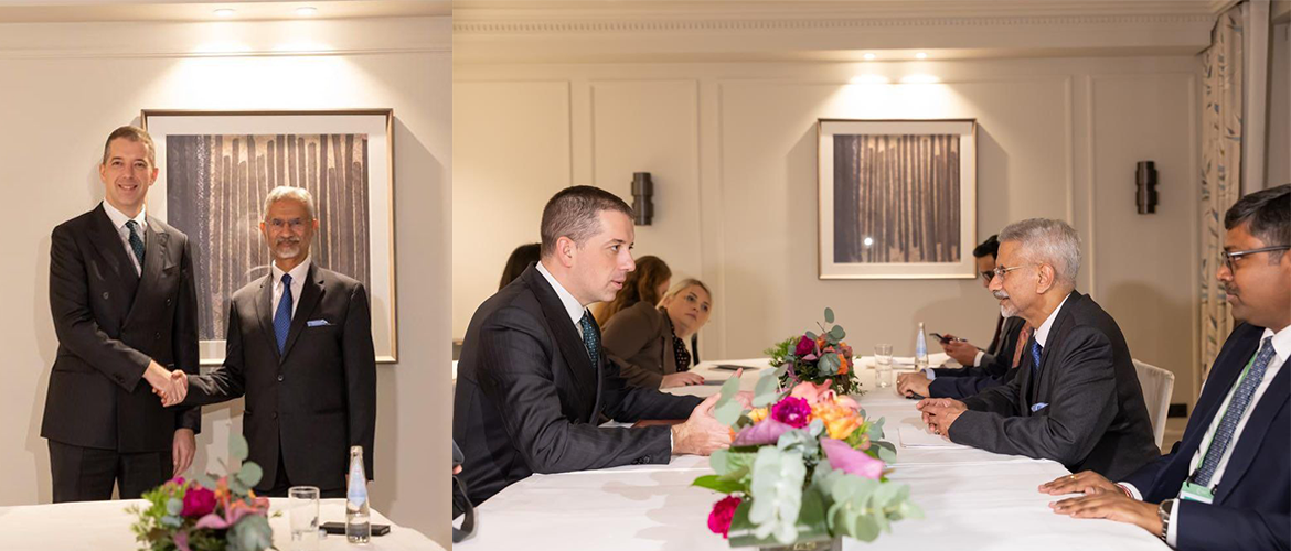  External Affairs Minister, Dr. S. Jaishankar met with Minister of Foreign Affairs of Republic of Serbia, Mr. Marko Duric, at the Munich Security Conference 2026