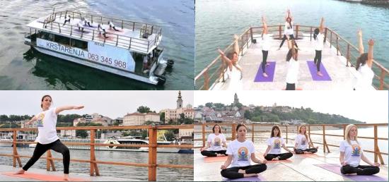  Yoga on the Danube celebrated at Zemun, Belgrade on 21 June 2017
