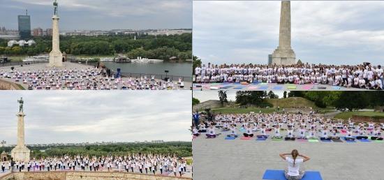  3rd International Day of Yoga (IDY) marked in Serbia